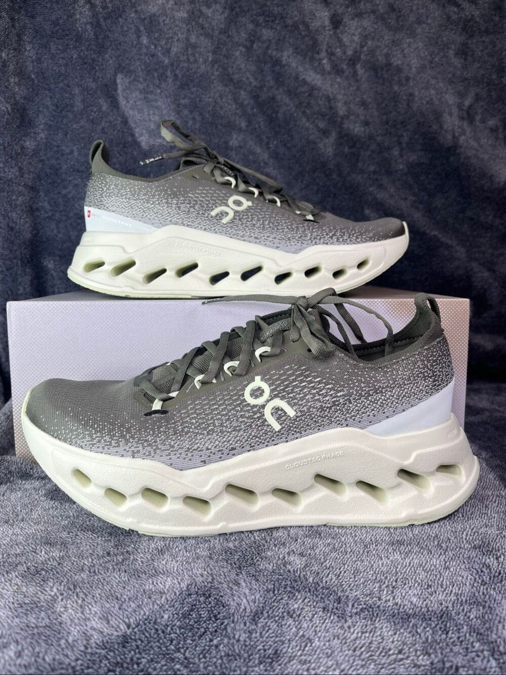 On Running Cloudsurfer Max Olive Seedling Men's Size 10